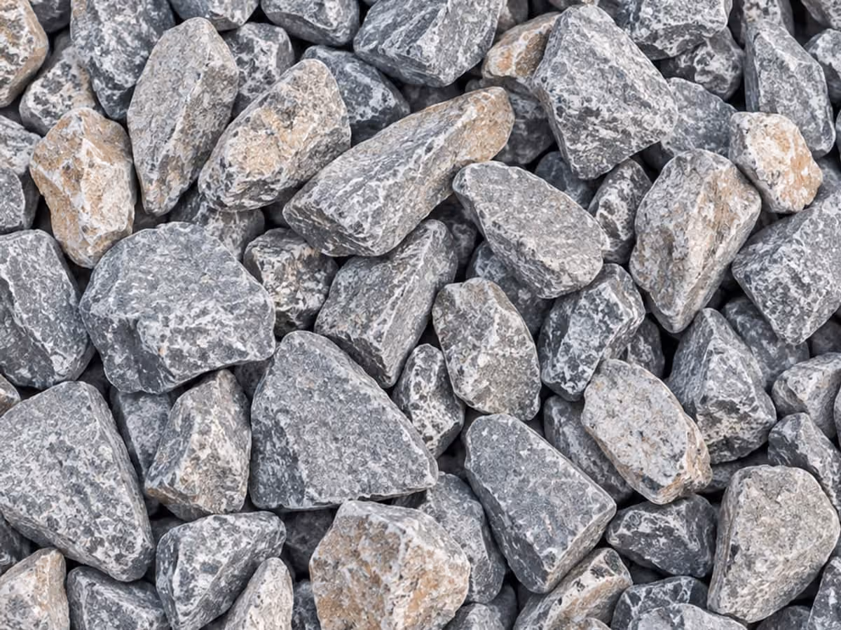 13–38 mm mıcır — iri kırma taş yığını